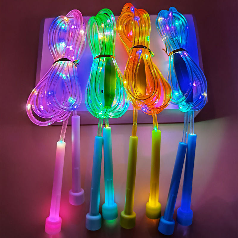 Corde sauter lumineuse LED pour enfants