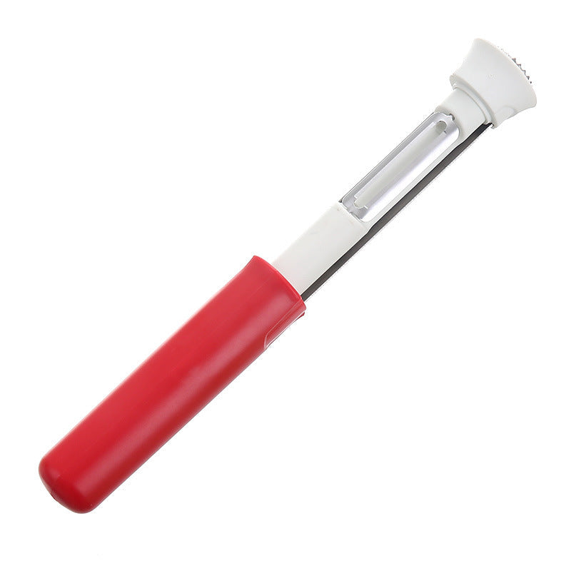 Outil 2-en-1 Cuisine Acier Inoxydable & Poigne Ergonomique
