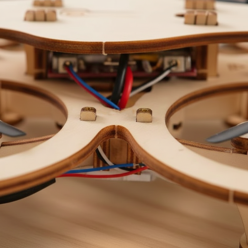 Kit de construction de drone en bois monter soi-mme pour enfants