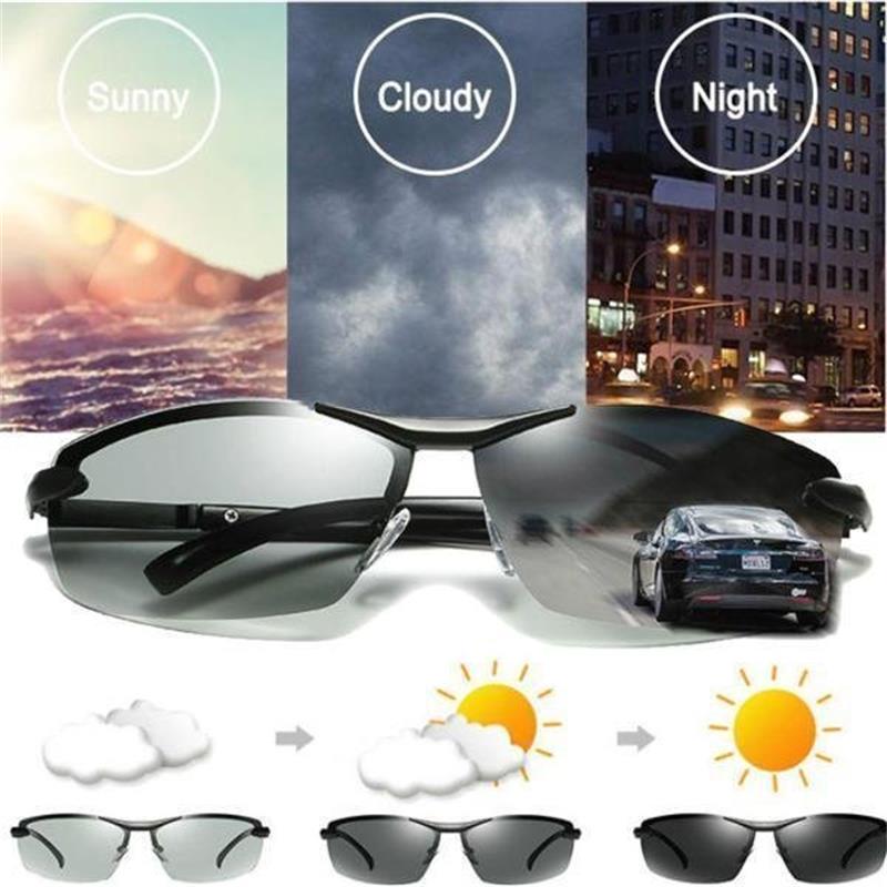 2026 Lunettes de soleil photochromiques avec verres polariss antireflets (50 % de rduction)