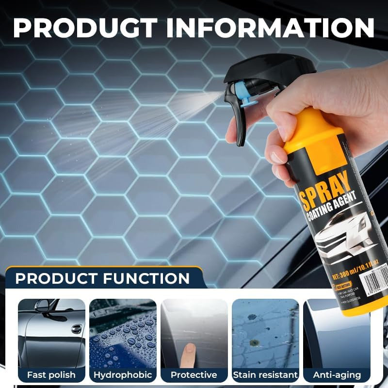 Nano-hydrophobes Spray für die Fahrzeugbeschichtung