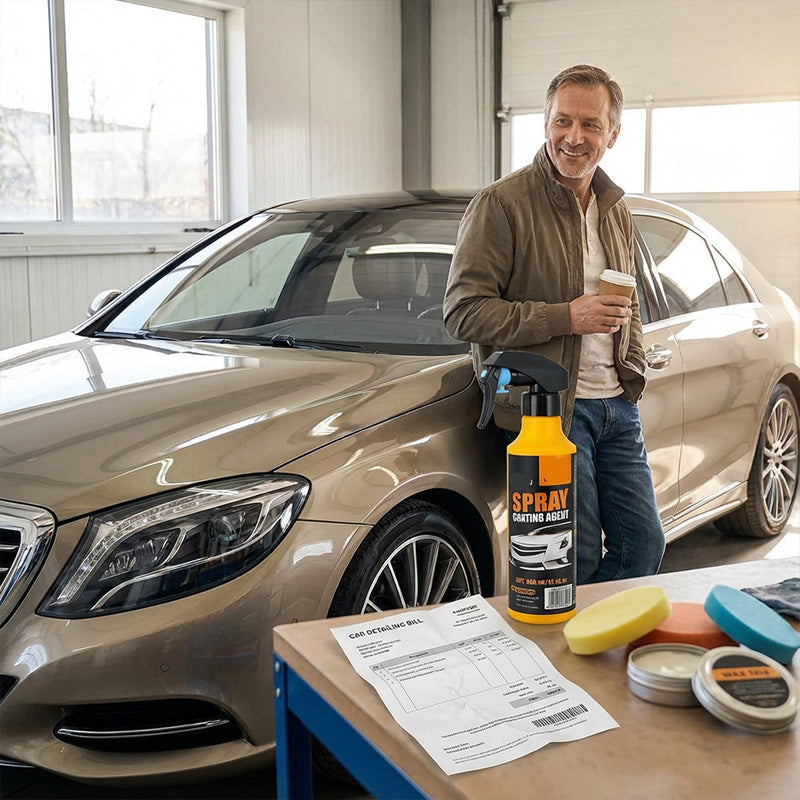 Nano-hydrophobes Spray für die Fahrzeugbeschichtung