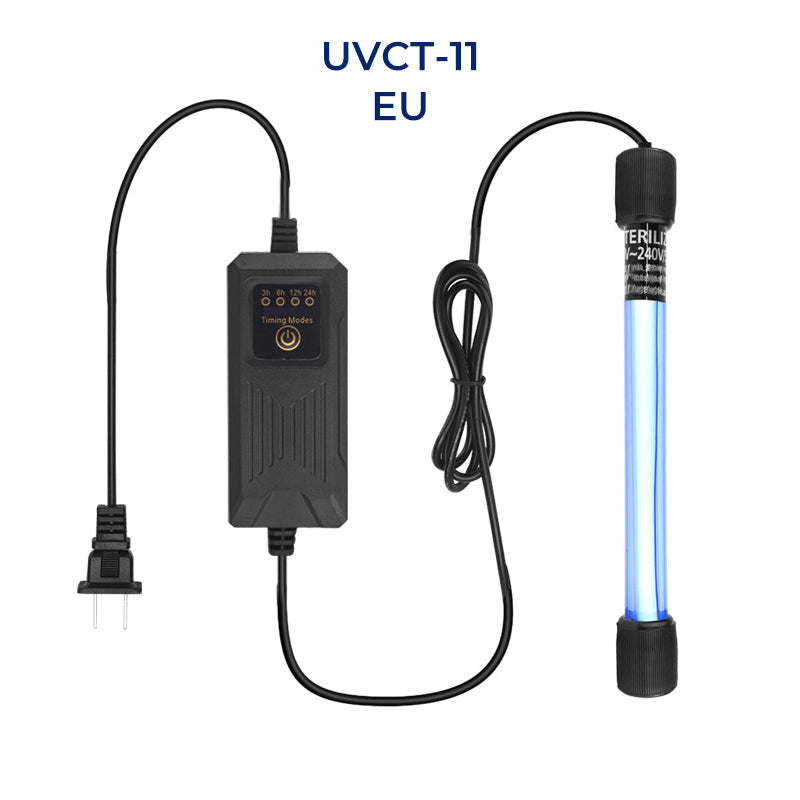 Tauchfähige UV-Sterilisationslampe mit Zeitschaltuhr für Aquarien
