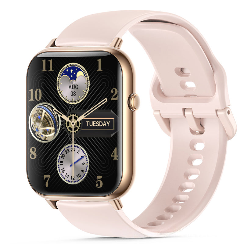 Montre connecte pour femmes et hommes, tracker d'activit physique avec fonction d'appel, montre de fitness avec suivi du sommeil/100 sports/podomtre tanche IP68