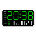 DE RDUCTION Horloge murale numrique LED dcorative multifonctionnelle, l'horloge numrique sans limites pour la maison norvgienne moderne.