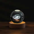 Veilleuse en cristal grav
