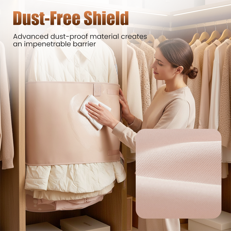 Sac de rangement anti-poussire Housse de protection anti-poussire compression pour vtements, placer dans les armoires