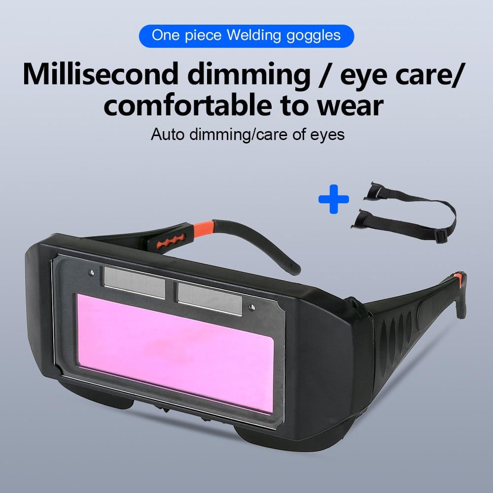 LIMITE 50% DE RDUCTION Lunettes Soudage Obscurcissement Automatique Solaire, Anti-UV/IR, Monture Ajustable