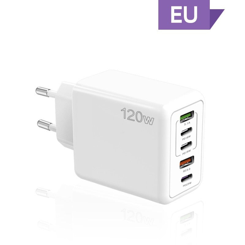 Chargeur rapide 120W avec 5 ports