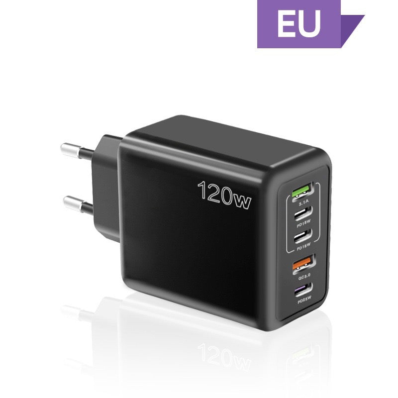 Chargeur rapide 120W avec 5 ports