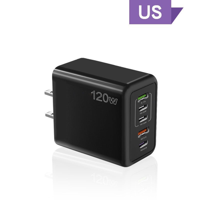 Chargeur rapide 120W avec 5 ports