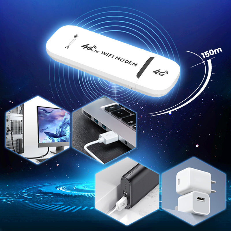 Point d'accs WIFI mobile USB 4G LTE portable 150 Mbps