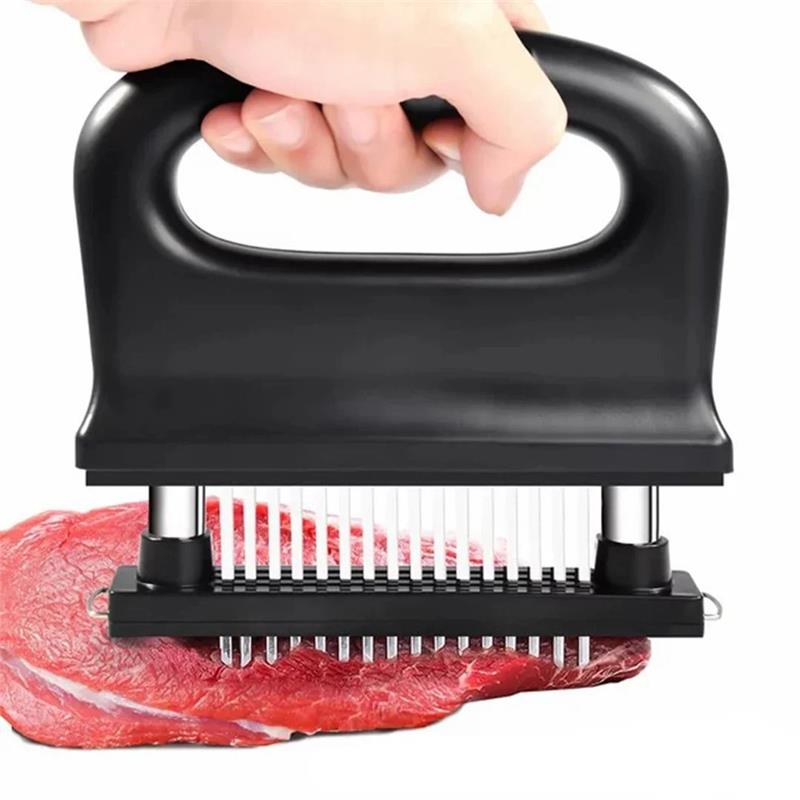 De rduction Attendrisseur de viande avec 48 lames en acier inoxydable