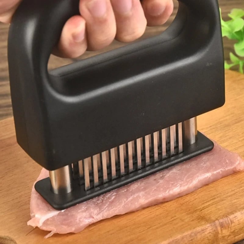 De rduction Attendrisseur de viande avec 48 lames en acier inoxydable