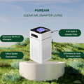 Purificateur d'air pour la maison Protection complte pour un air ambiant frais et pur, idal contre les allergnes, la poussire et les odeurs.