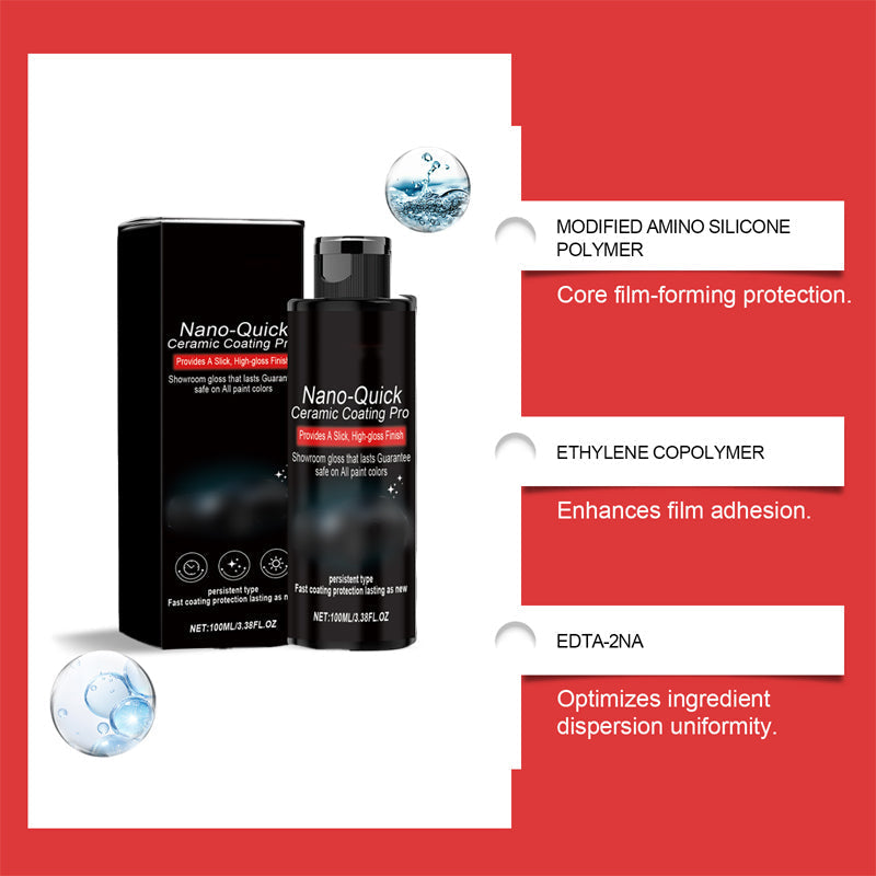 2 achets 1 offert spray lustrant nano cramique hydrophobe haute brillance protection longue dure sans trace