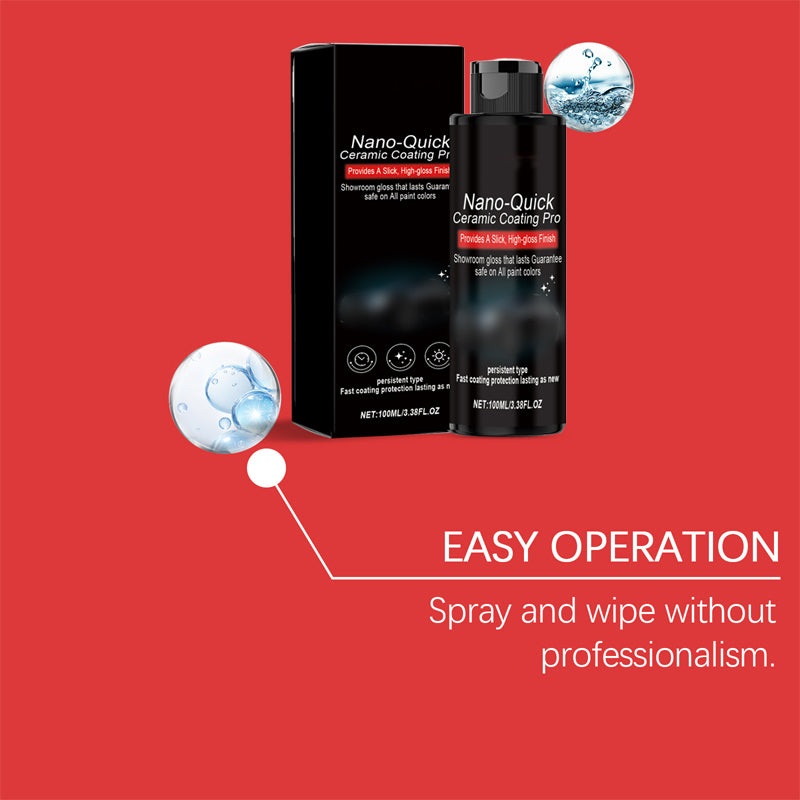 2 achets 1 offert spray lustrant nano cramique hydrophobe haute brillance protection longue dure sans trace