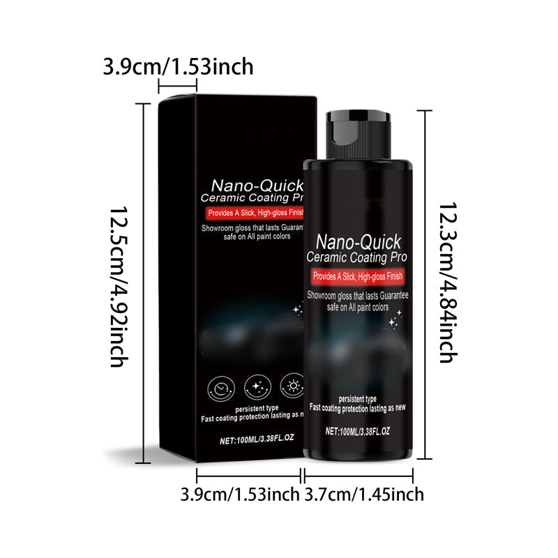 2 achets 1 offert spray lustrant nano cramique hydrophobe haute brillance protection longue dure sans trace