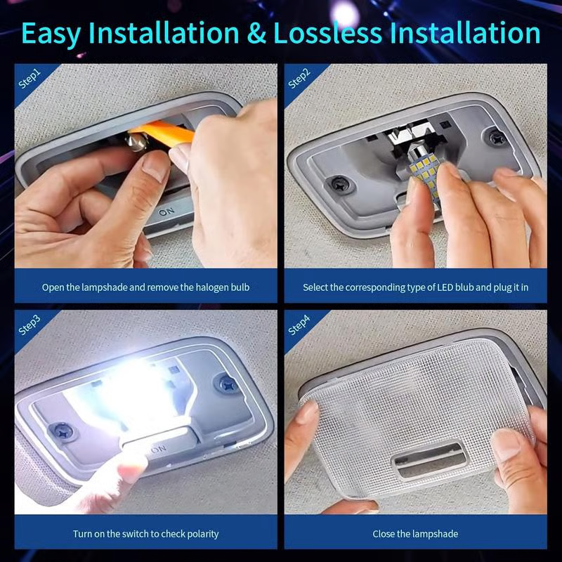 Frühlingsschleier: 50 % Rabatt auf das 42-teilige Set superheller LED-Innenraumbeleuchtung – Plug & Play-Upgrade für Ihr Auto