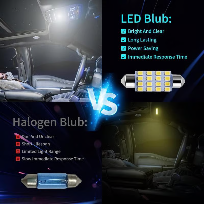Frühlingsschleier: 50 % Rabatt auf das 42-teilige Set superheller LED-Innenraumbeleuchtung – Plug & Play-Upgrade für Ihr Auto