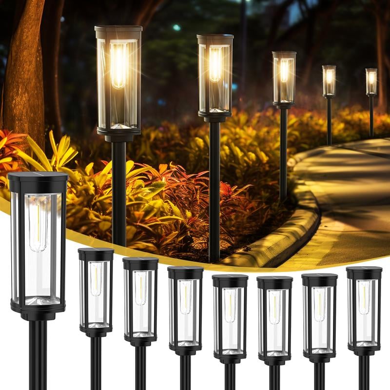 NOUVEAUT 2026 Lampes solaires d'extrieur pour alle