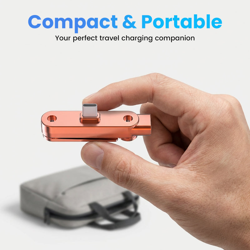 Adaptateur de recharge rapide avec support pliable 360 pour tlphone