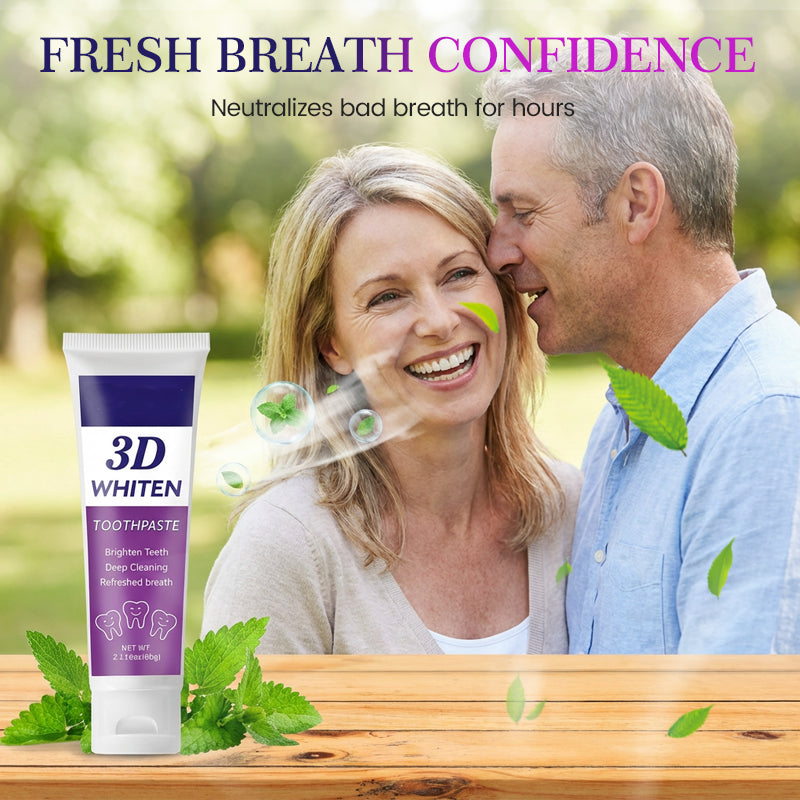 Dentifrice blanchissant 3D aux extraits naturels