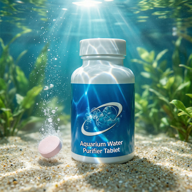 Comprims effervescents pour purificateur d'eau d'aquarium et de bassin