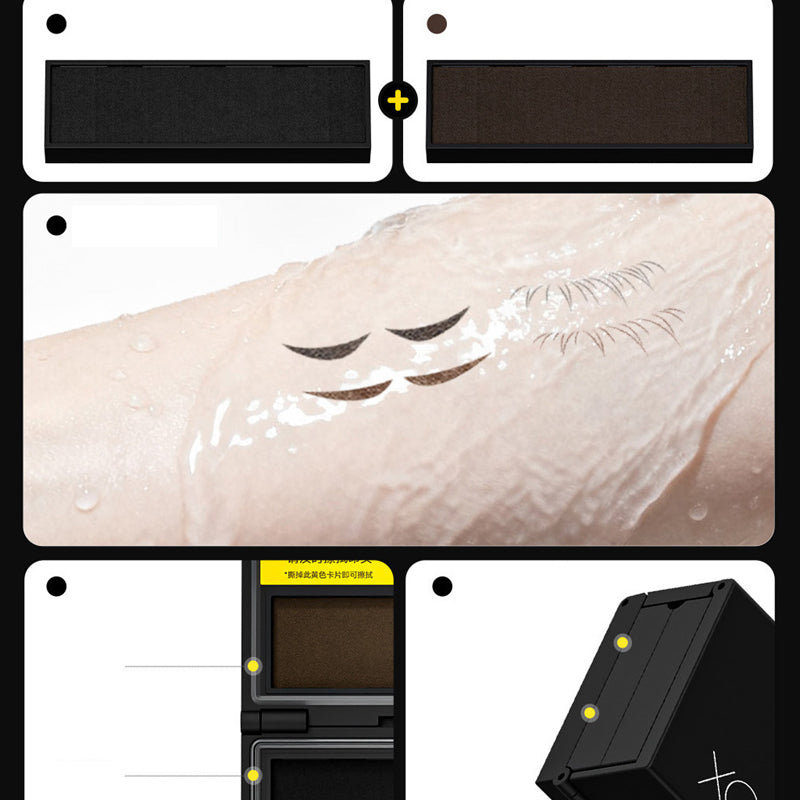 Kit 3 en 1: eye-liner et tampon pour les cils infrieurs