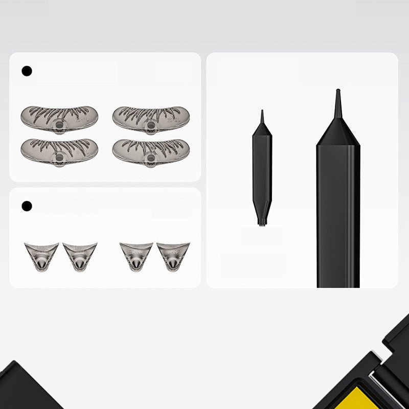 Kit 3 en 1: eye-liner et tampon pour les cils infrieurs