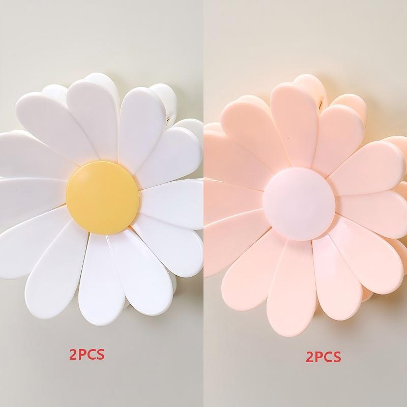 Lot de pinces de fermeture magntiques en forme de marguerite