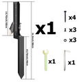 Kit de rparation pour poteaux de cl?ture robustes