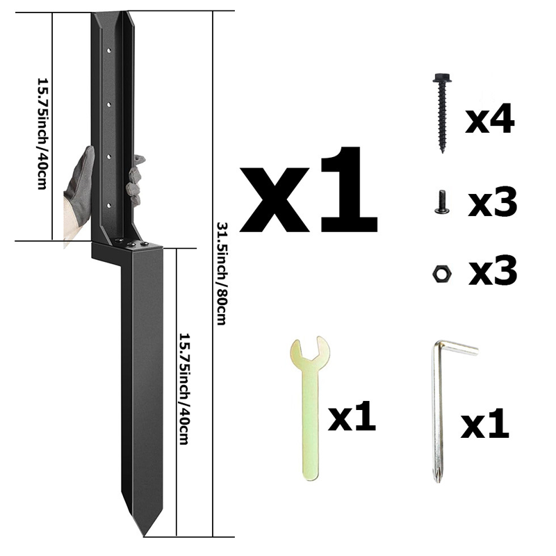 Kit de rparation pour poteaux de cl?ture robustes