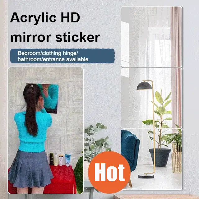 Neujahrsangebot: 50 % Rabatt auf Acryl-Soft-Spiegelaufkleber