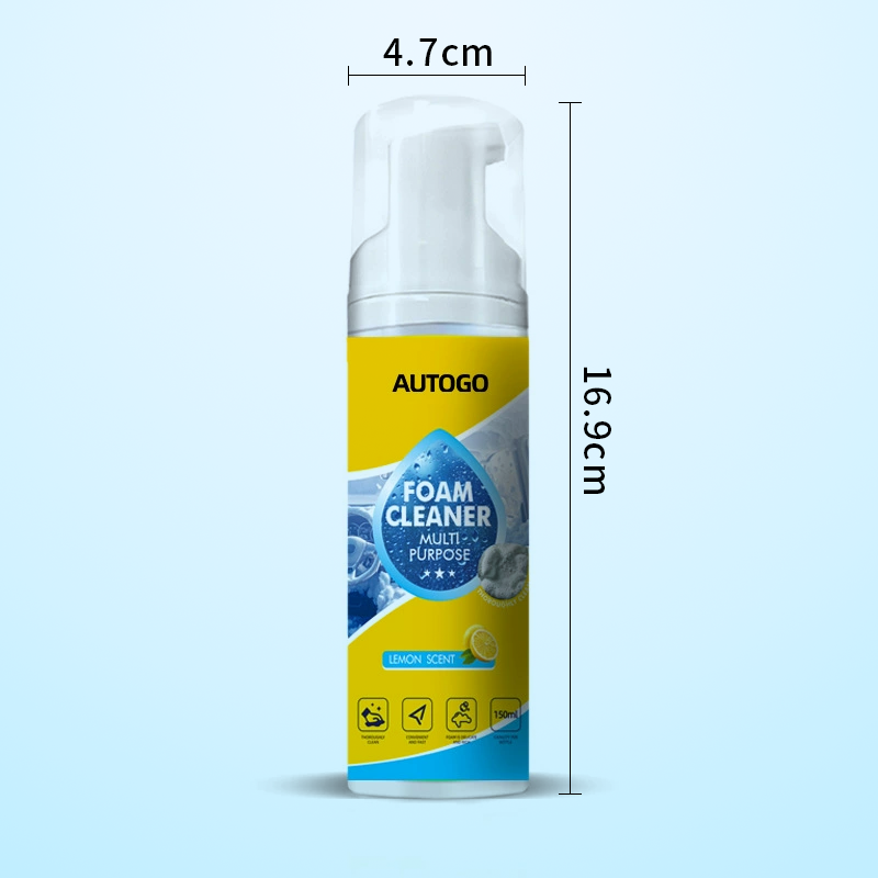 OFFRE: 2 ACHETS, LE 3E OFFERT Nettoyant Moussant Puissant & Polyvalent pour Intrieur Auto Sans Rin?age, 150 ml