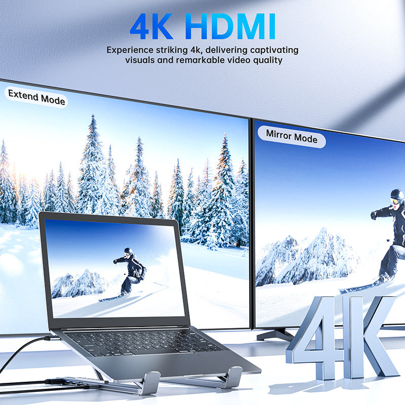 Hochwertige Produkte 50 % Rabatt USB-C Laptop-Dockingstation mit 4K HDMI