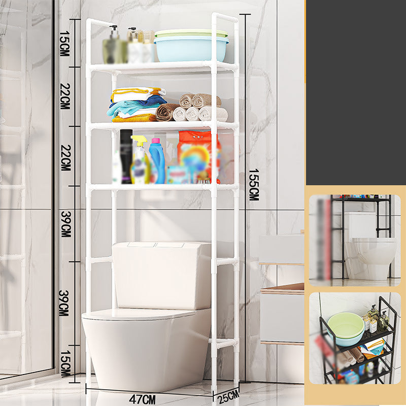 Tagre de rangement sans per?age salle de bain buanderie fixation adhsive gain de place installation ultra simple