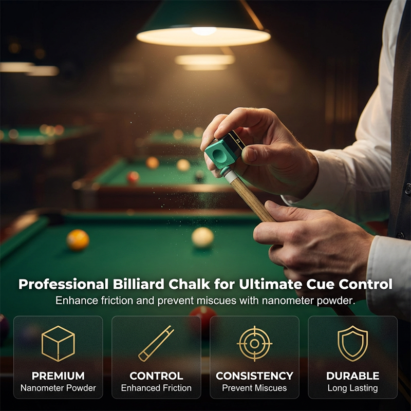 Craie professionnelle pour queues de billard