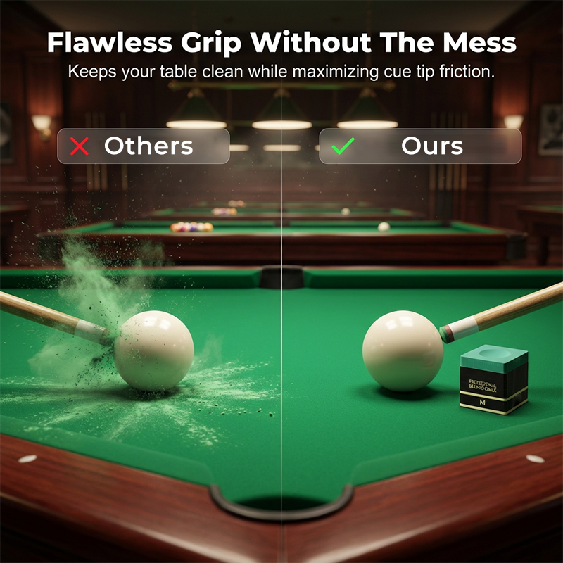 Craie professionnelle pour queues de billard