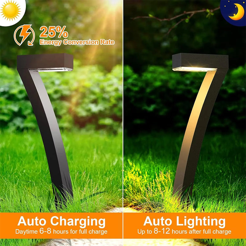 Remise limite de 50 % Lampadaires solaires cratifs et tanches
