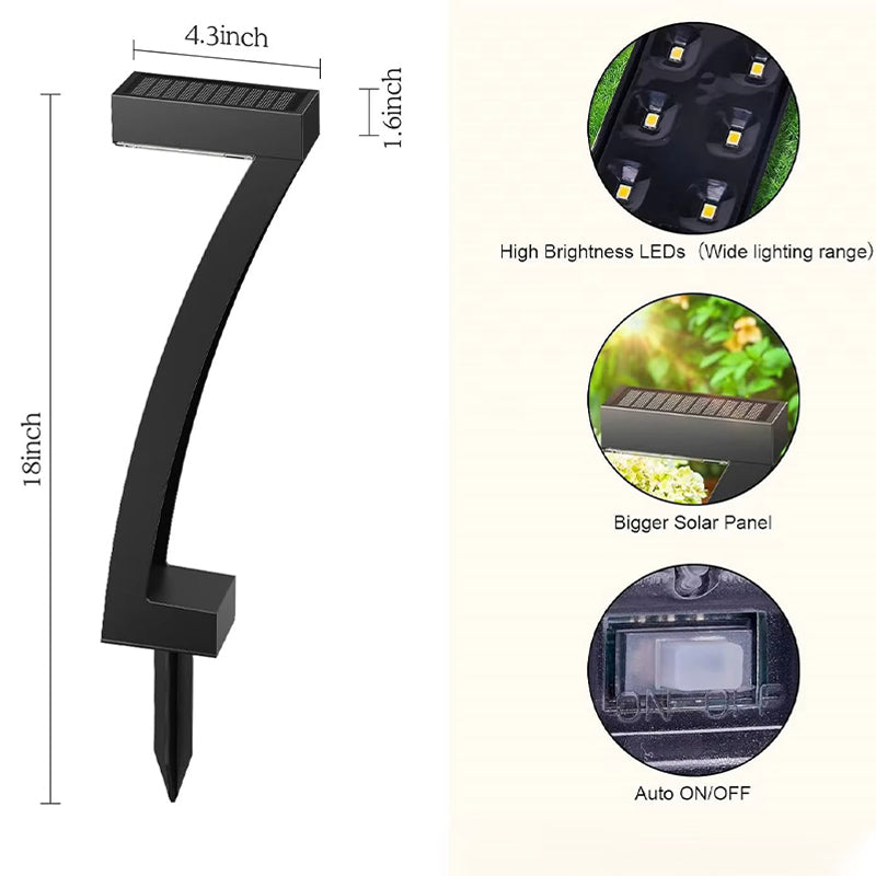 Remise limite de 50 % Lampadaires solaires cratifs et tanches