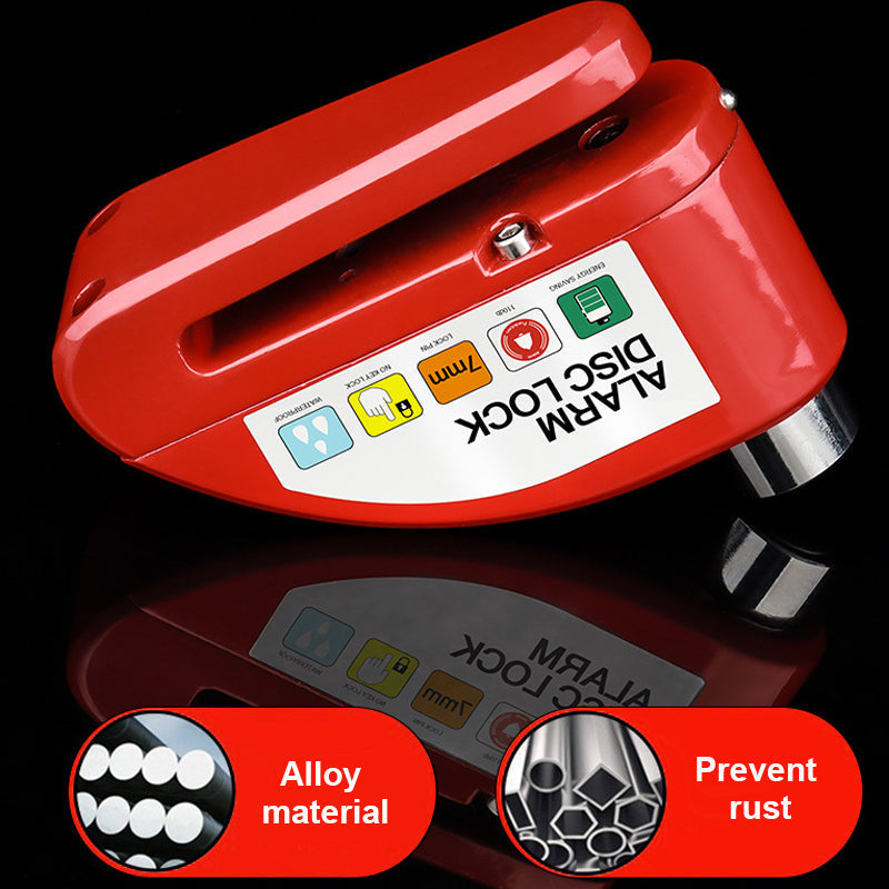 Antivol disque avec alarme pour moto