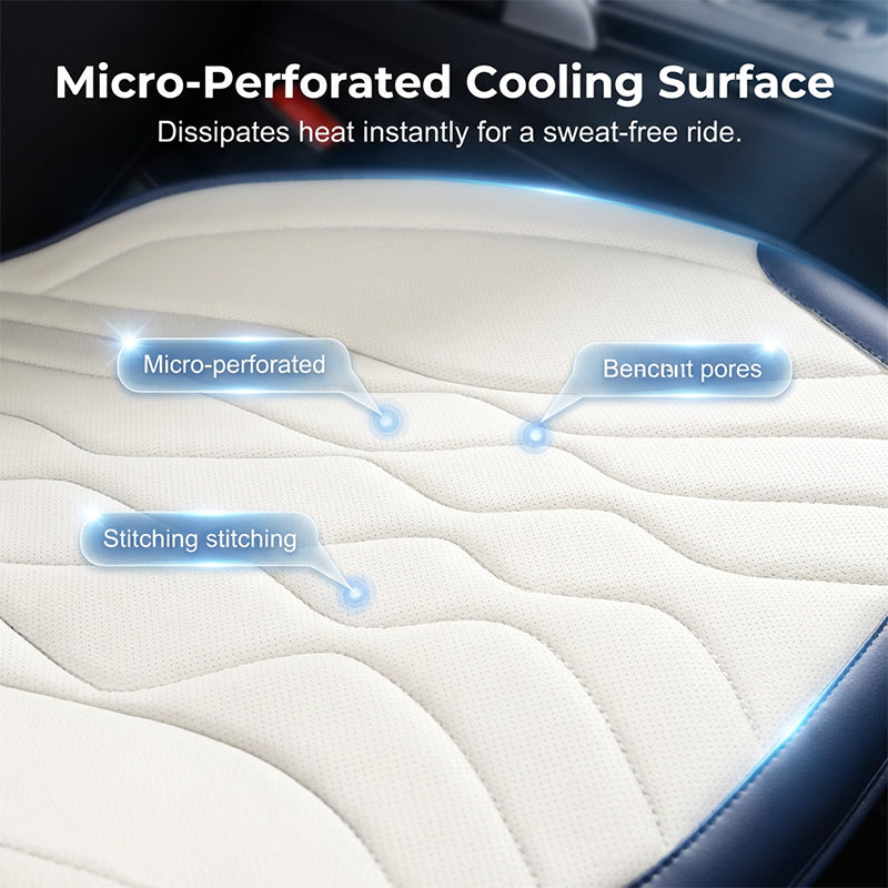 Coussin d'appoint pour sige auto d't avec systme de refroidissement avanc