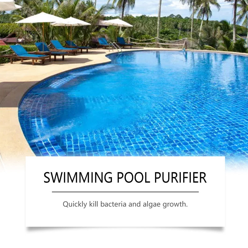 Liquide purifiant pour piscine une eau d'une clart cristalline, sans effort Finis les eaux vertes et les produits agressifs retrouvez une baignade saine et naturelle chaque instant.