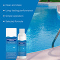 Liquide purifiant pour piscine une eau d'une clart cristalline, sans effort Finis les eaux vertes et les produits agressifs retrouvez une baignade saine et naturelle chaque instant.