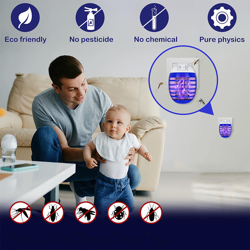 Lampe anti-moustiques silencieuse pour la chambre coucher
