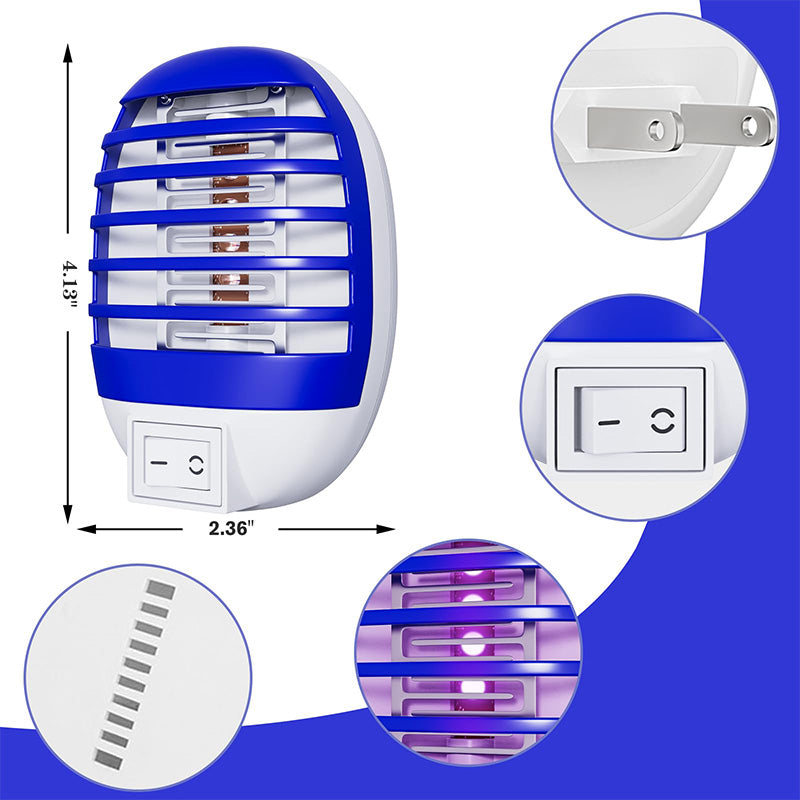 Lampe anti-moustiques silencieuse pour la chambre coucher