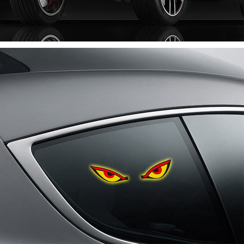 LED-Warnleuchte Teufelsauge solarbetrieben für Autos: strahlen Sie mit Stil