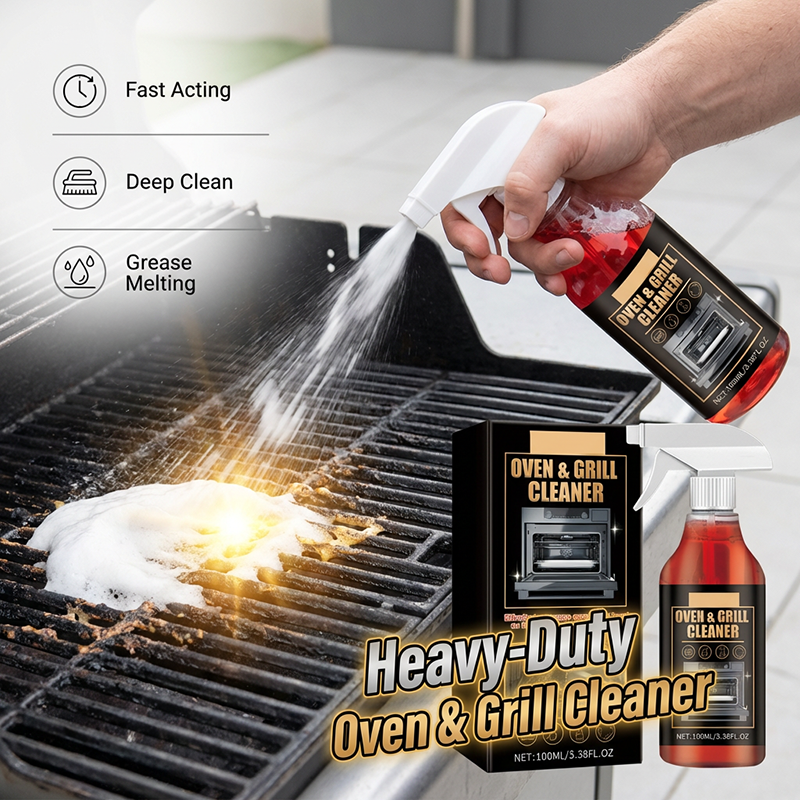 Spray dgraissant ultra-puissant action rapide pour barbecues