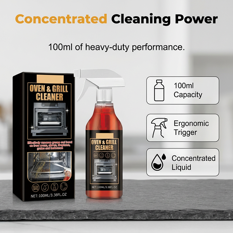 Spray dgraissant ultra-puissant action rapide pour barbecues